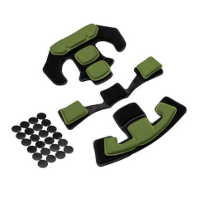 Hot Pressing Washable Ballistic Helmet Pad System Comfort Liner Replacement